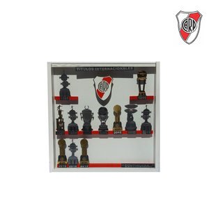 CUADRO CON TODOS LOS TITULOS INTERNACIONALES DE RIVER PLATE