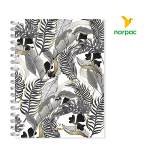 CUADERNO A4 LUXURY [HOJAS BLANCO Y NEGRO] - NORPAC