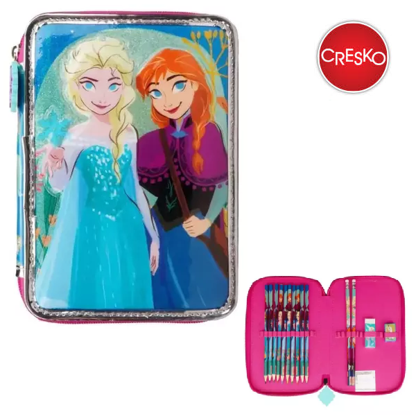CARTUCHERA 1 PISO FROZEN (CON UTILES) - CRESKO