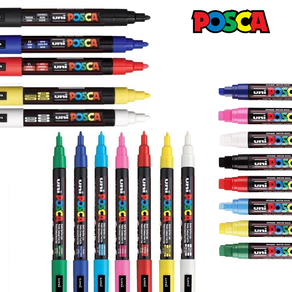 MARCADORES [DIFERENTES PUNTAS] x UNIDAD - POSCA
