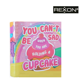 CARPETA N° 3 YOU CANT BE SAD WHEN YOU ARE HOLDING A CUPCAKE - REXON