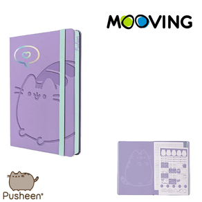 CUADERNO A5 PUSHEEN LILA - MOOVING