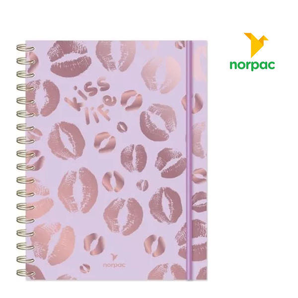 CUADERNO A4 PREMIUM MIXTA [BESOS] - NORPAC