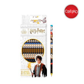 LAPICES DE COLORES X  12 HARRY POTTER - CRESKO