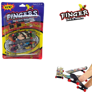 MINI SKATE DE DEDOS x 2 [ANIME 2] - FINGER SKATEBOARD