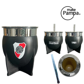 MATE RIVER PLATE NEGRO - MATE PAMPA