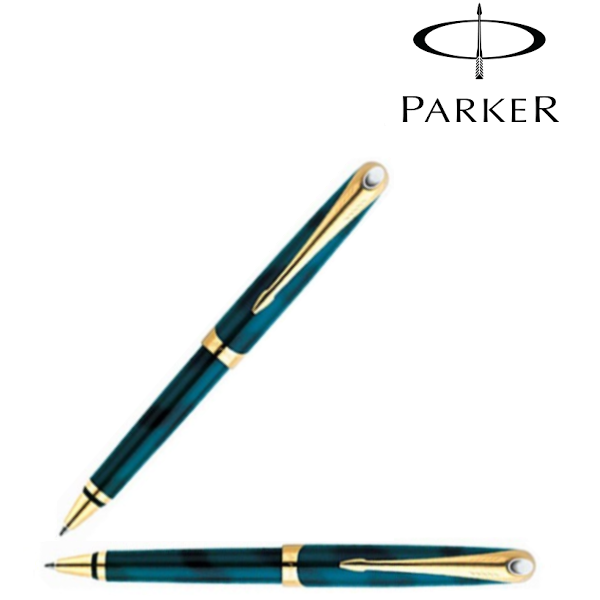 BOLIGRAFO ELLIPSE METALLIC AZUL GT - PARKER