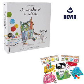 EL MONSTRUO DE COLORES [JUEGO DE MESA] - DEVIR