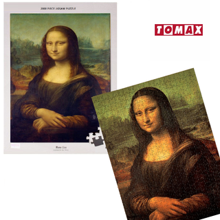 ROMPECABEZAS MONA LISA DE 2000 PIEZAS - TOMAX