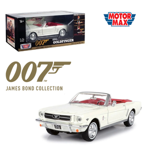 FORD MUSTANG 1964 (JAMES BOND GOLDFINGER) ESCALA 1:24 - MOTOR MAX