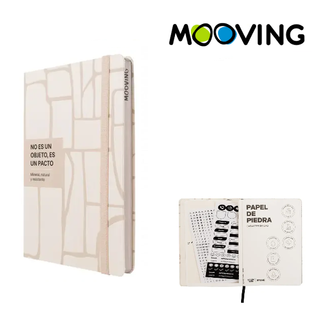 CUADERNO A5 STONE - MOOVING