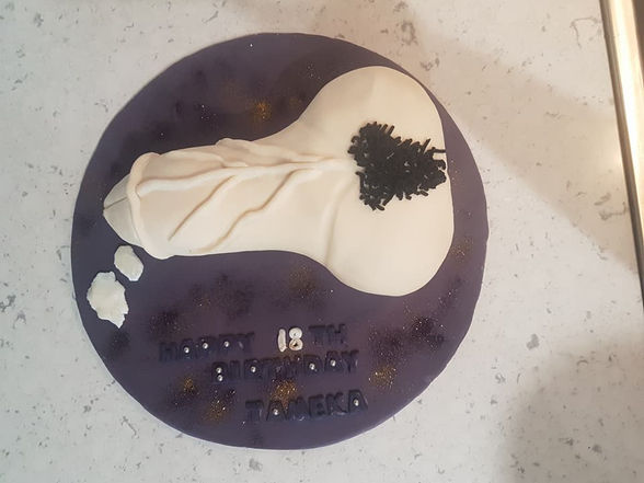 Happy 18th Birthday Cake
