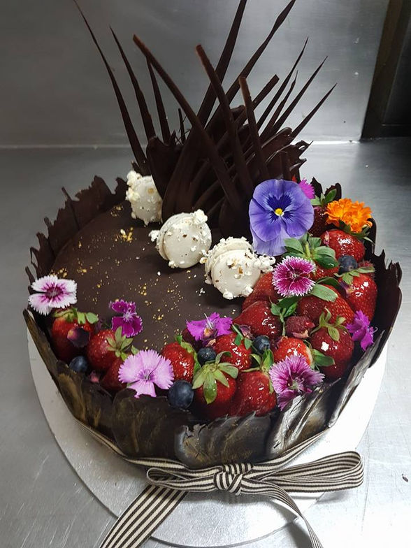 Non Traditional Wedding Cake
