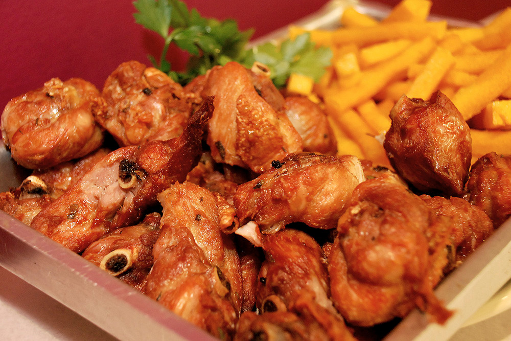 Frango com batata