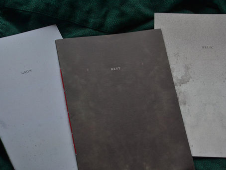 Billie Blossom - Relic, Rest, Grow zines