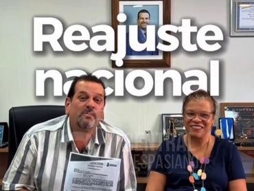 Anúncio do prefeito de Vespasiano, José Wilson.