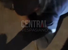Suspeito contido por populares na Avenida Antônio Carlos