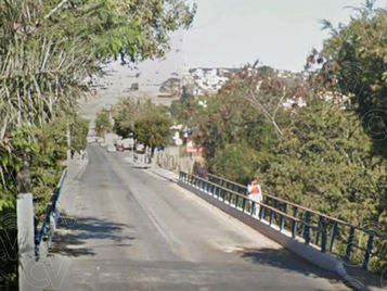 Ponte sobre o Rio Tiradentes, em Vespasiano