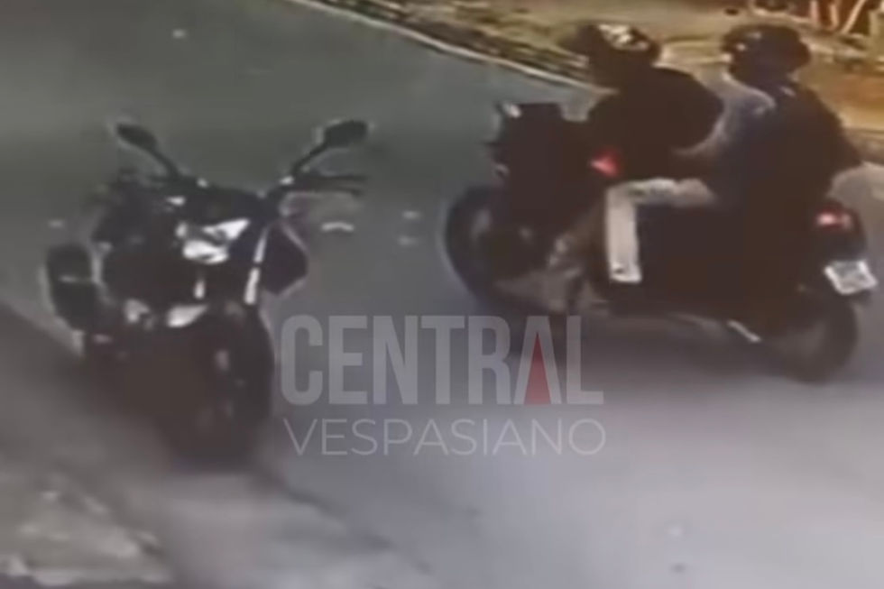 Ação registrada por câmera de segurança