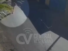 Ação registrada por câmera de segurança