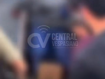 Registro da Polícia Civil no local da operação