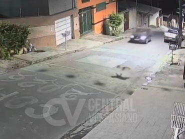 Ação registrada por câmera de segurança