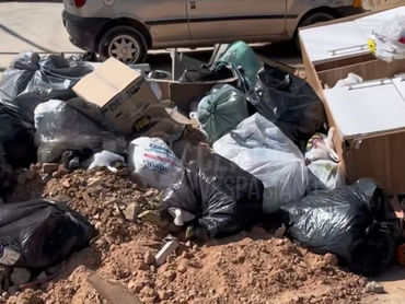 Descarte irregular de lixo em Vespasiano