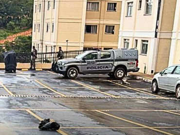 ROTAM em um condomínio no bairro Nova Pampulha.