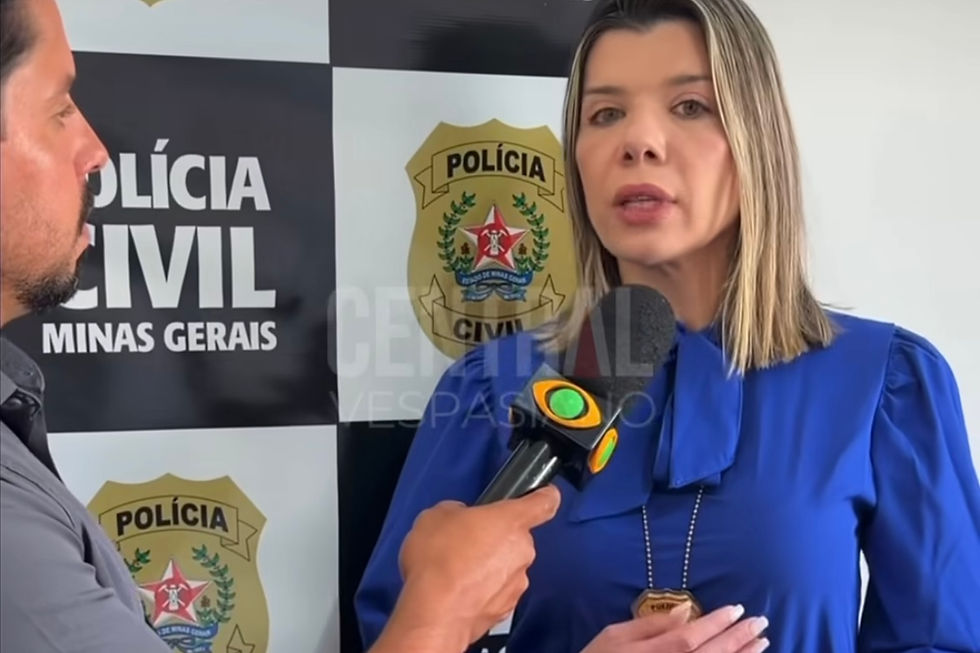 Delegada Nicole Perim em entrevista à BAND Minas
