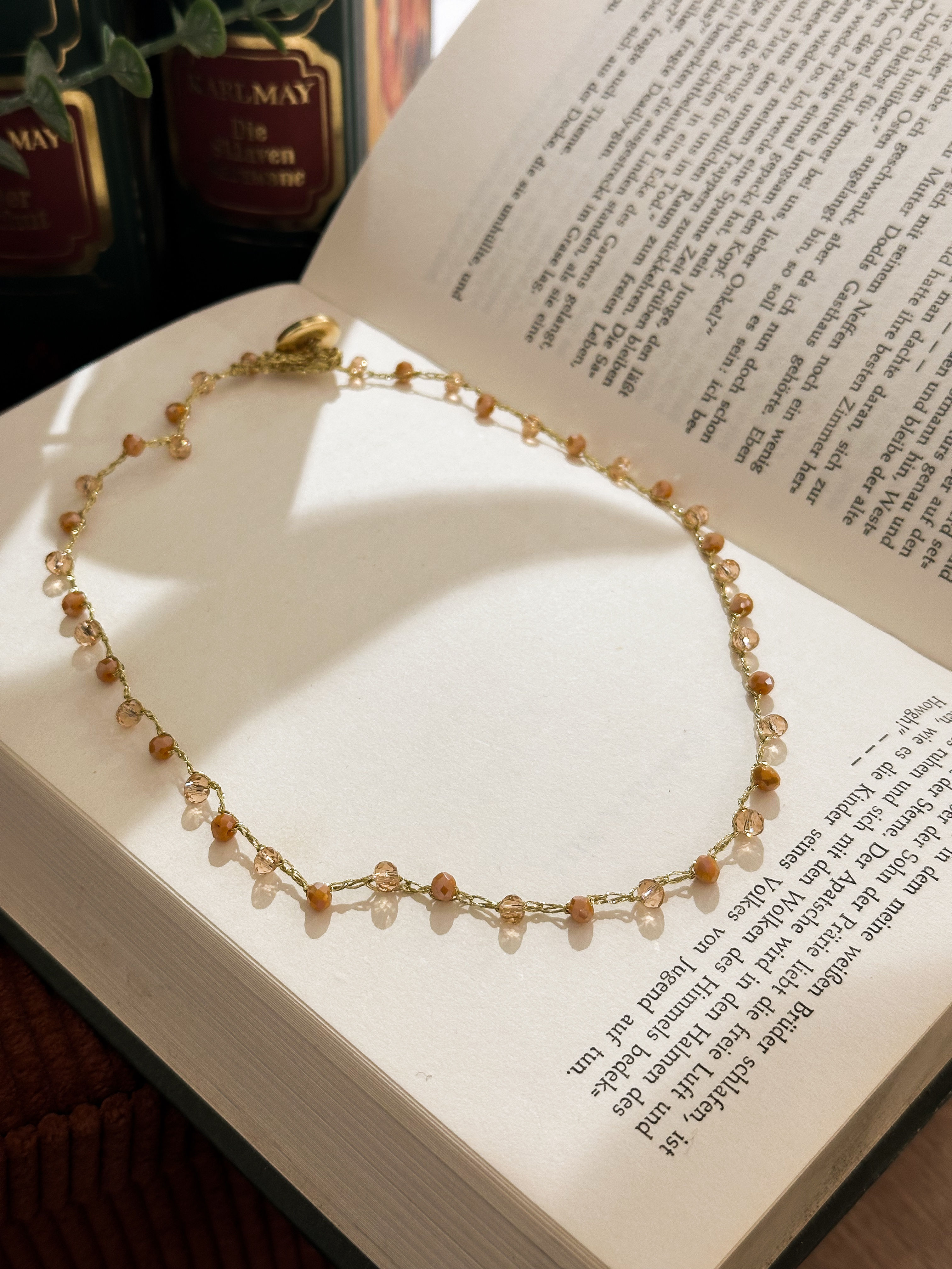 Girocollo lamè Desert dunes