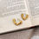 Miniature : Orecchini Estia V bold small
