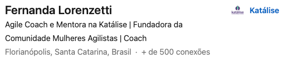 Título de exemplo para perfil LinkedIn