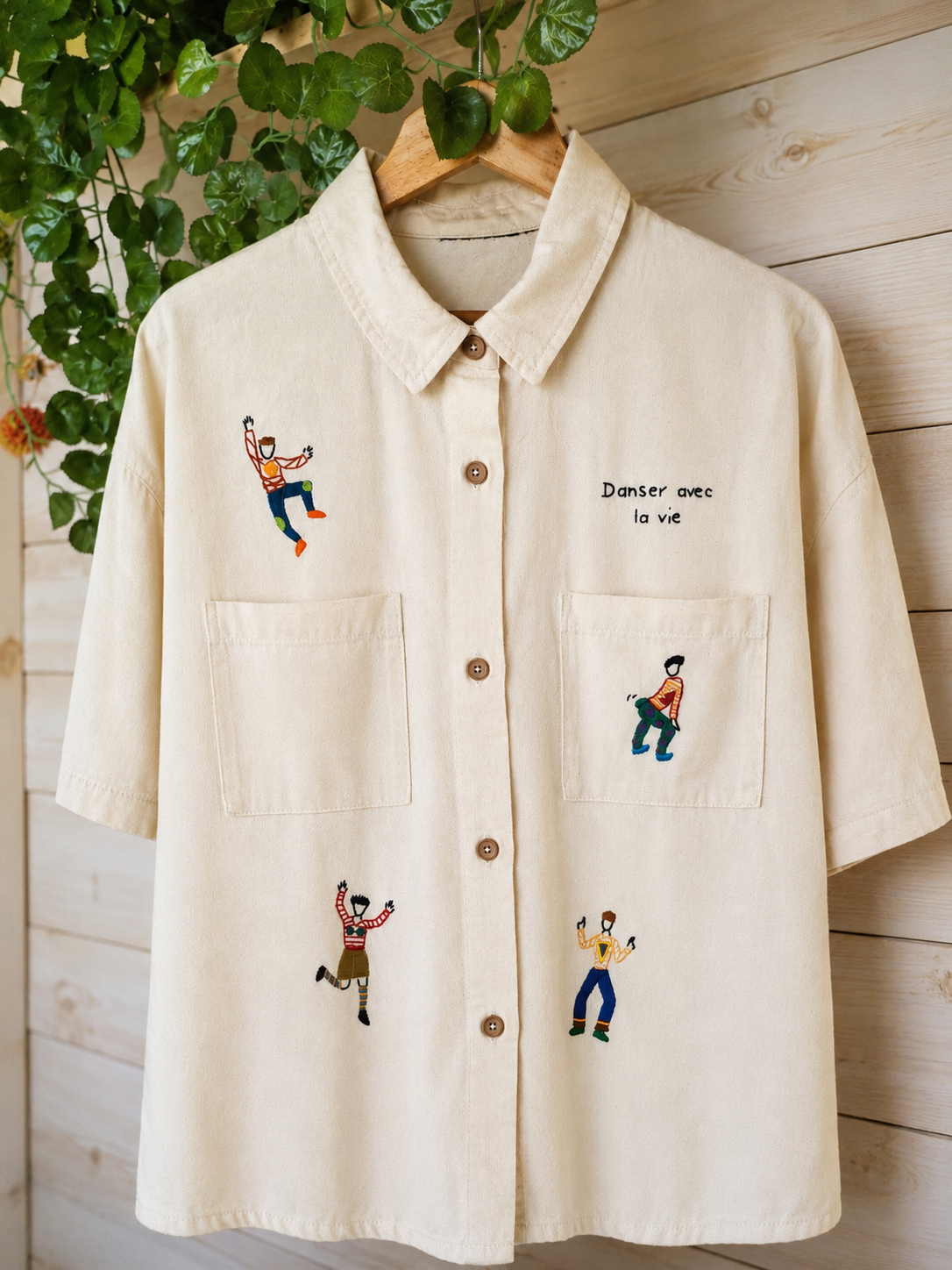 Dancer avec la vie - t-shirt 100% coton