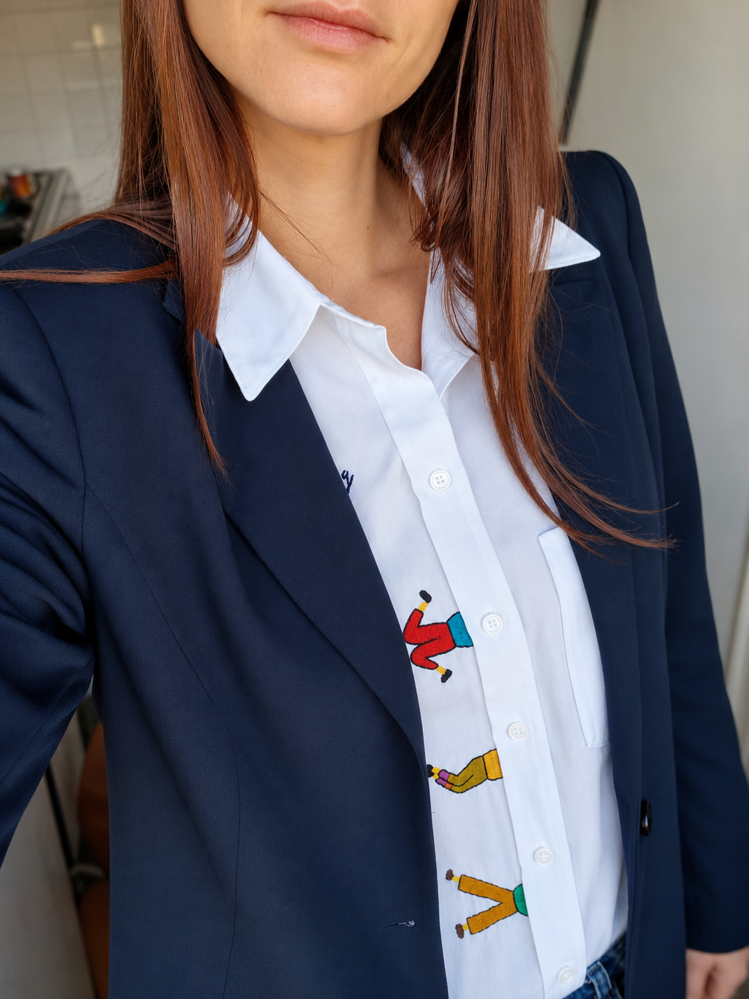 Storyline Shirt – One-of-a-Kind hand-embroidered piece