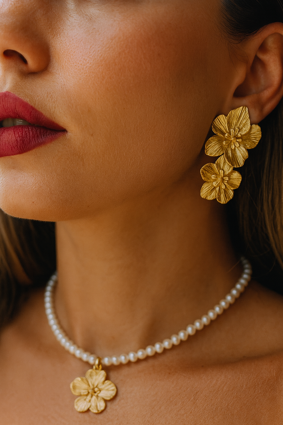 תמונה ממוזערת: עגילי פרח