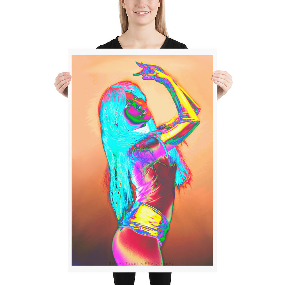 Thumbnail: Strike a Pose Studio Shot unframed photograph