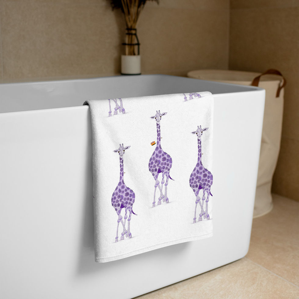 Geri Giraffe Towel