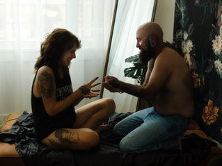 Couples Boudoir : Make ART of your passion + playfulness