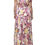 Thumbnail: Large Flowers & Leaves Maxi Dress. One size fits all. UK 8 to 24
