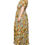 Thumbnail: Brown, Yellow, Green & Blue Star Flower Maxi Dress
