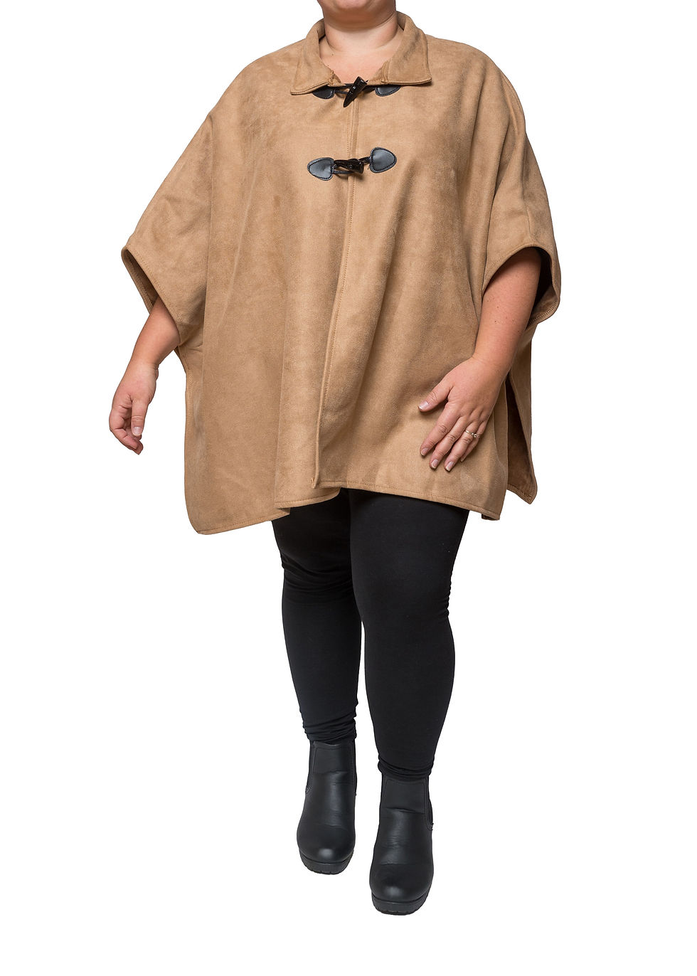 Thumbnail: Camel Suede-Inspired Cape