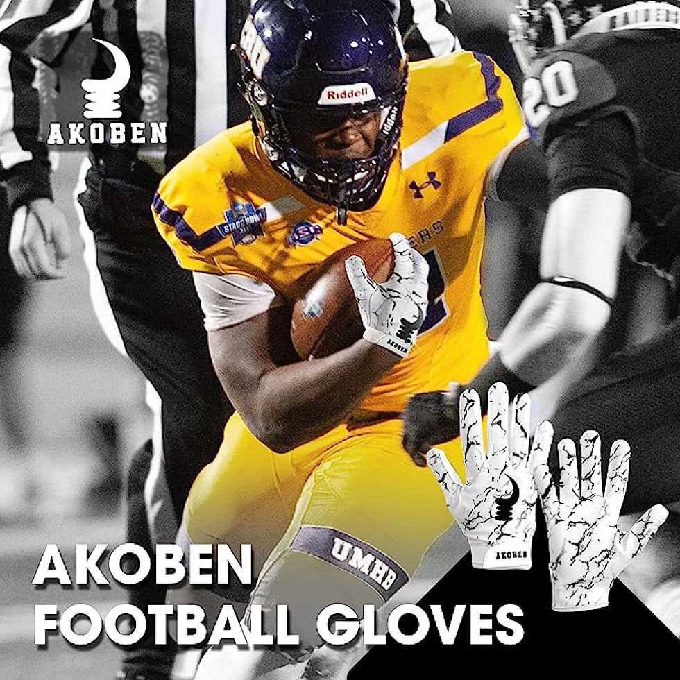 Thumbnail: Ahofe Football Gloves - White
