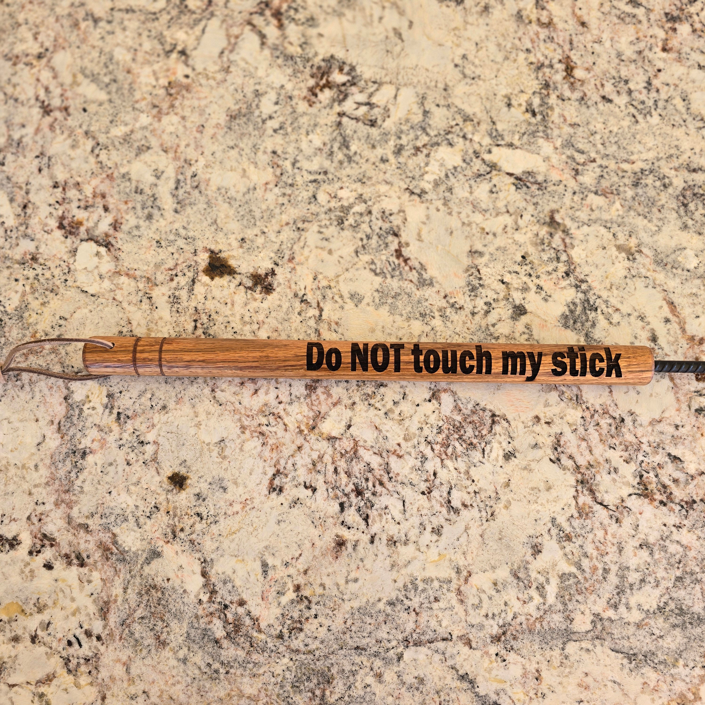 Do NOT touch my stick