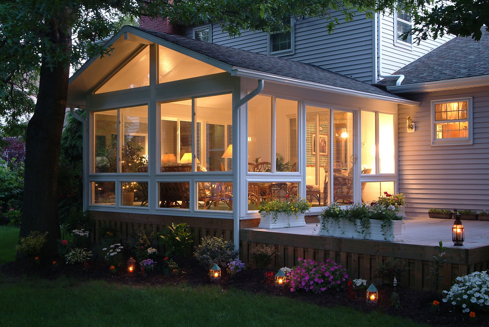 custom porch enclosure