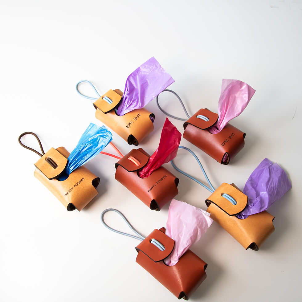dog poop bag holders by mayemmy