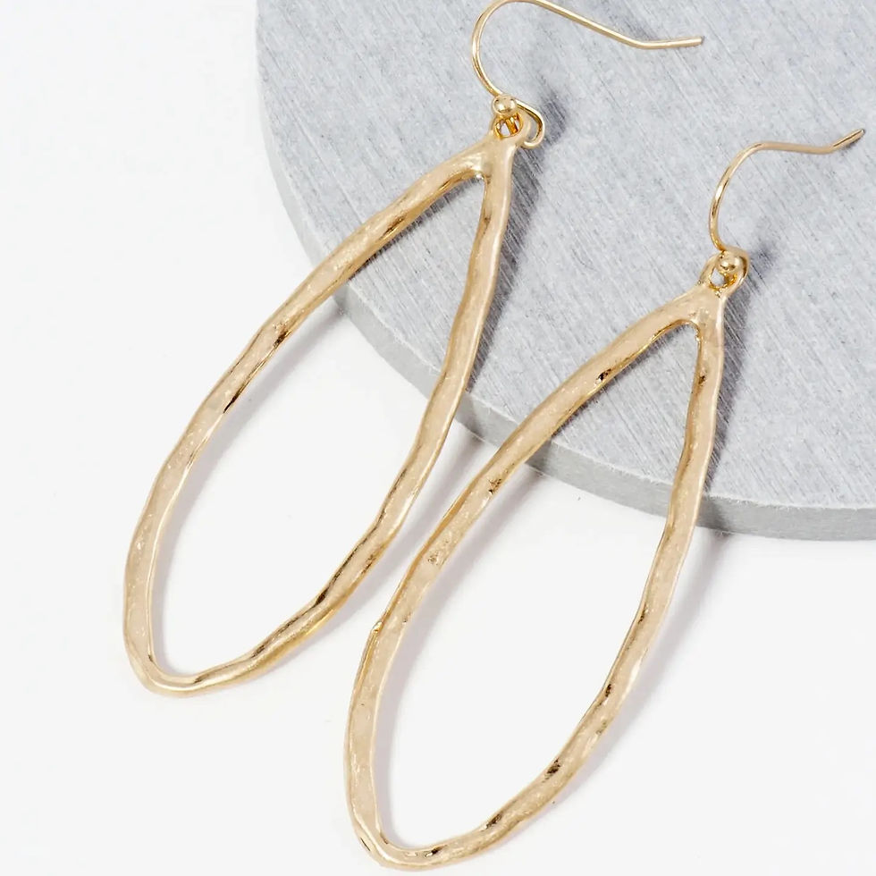 Teardrop Dangle Earrings