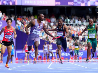 Unleashing Akani Simbine: South Africa's Beacon of Speed in the 4x100m Relay Final
