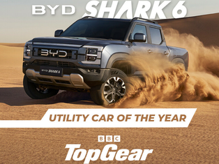 BYD South Africa Triumphs at the Top Gear South Africa Magazine Awards 2025
