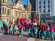 Residents invited to join a fun Inner-City Clean Up ahead of the Absa RUN YOUR CITY GQEBERHA 10K
