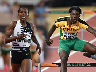 Ratified: Kipyegon’s world mile record and Clarke’s world U20 400m hurdles record